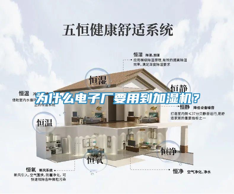為什么電子廠要用到加濕機？