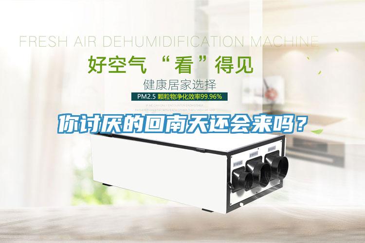 你討厭的回南天還會(huì)來嗎？