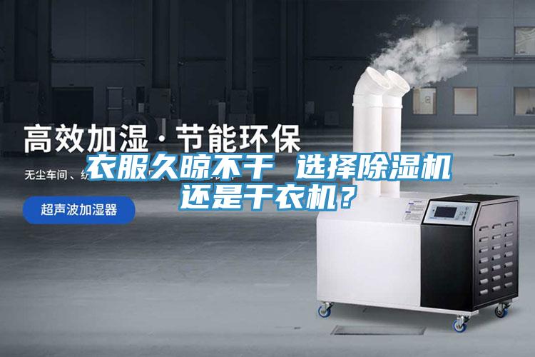 衣服久晾不干 選擇除濕機還是干衣機？