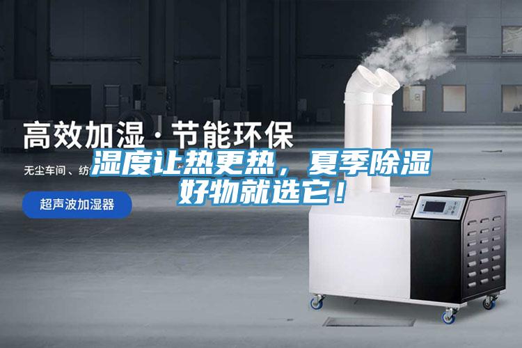 濕度讓熱更熱，夏季除濕好物就選它！