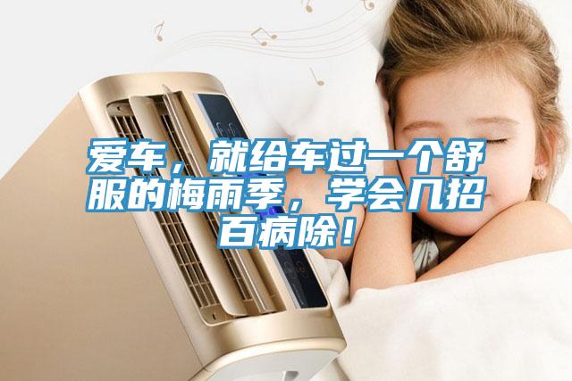 愛車，就給車過一個(gè)舒服的梅雨季，學(xué)會(huì)幾招百病除！
