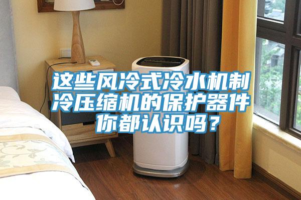這些風(fēng)冷式冷水機(jī)制冷壓縮機(jī)的保護(hù)器件 你都認(rèn)識嗎？
