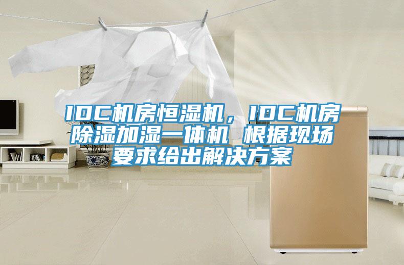 IDC機房恒濕機，IDC機房除濕加濕一體機 根據現場要求給出解決方案