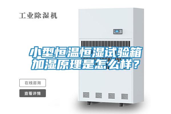 小型恒溫恒濕試驗箱加濕原理是怎么樣？