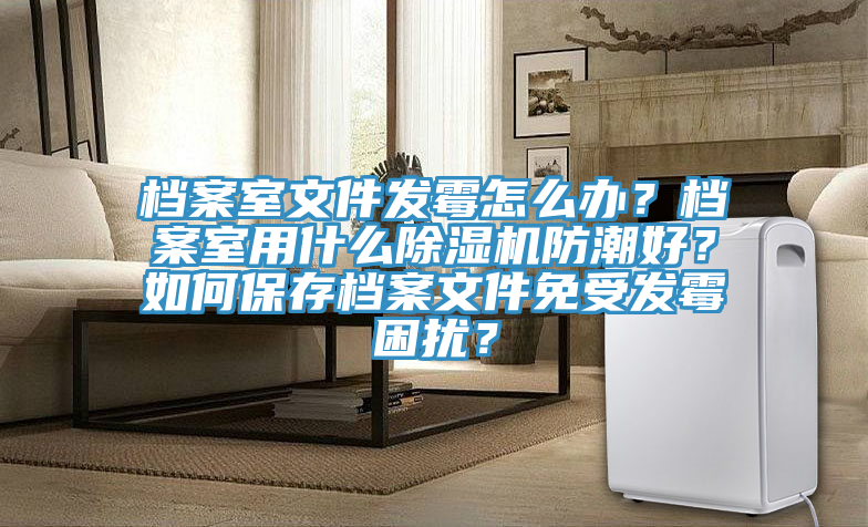 檔案室文件發(fā)霉怎么辦？檔案室用什么除濕機防潮好？如何保存檔案文件免受發(fā)霉困擾？