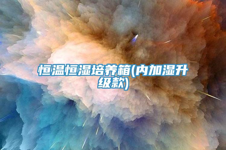 恒溫恒濕培養箱(內加濕升級款)