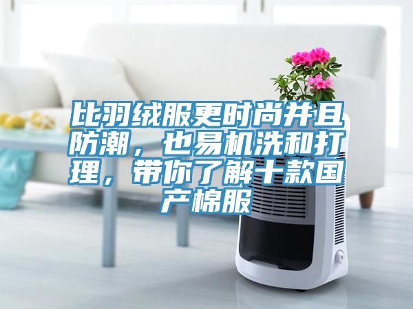 比羽絨服更時尚并且防潮，也易機洗和打理，帶你了解十款國產棉服