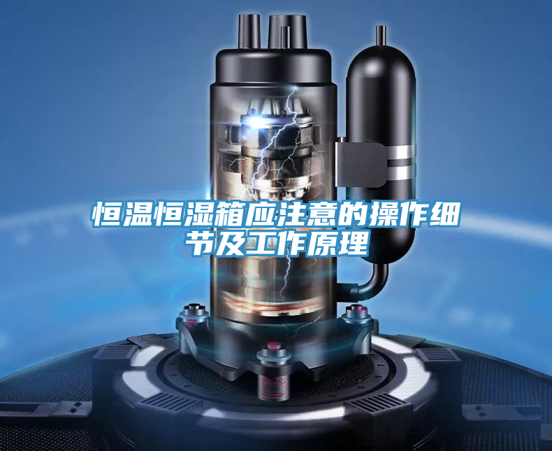 恒溫恒濕箱應注意的操作細節(jié)及工作原理