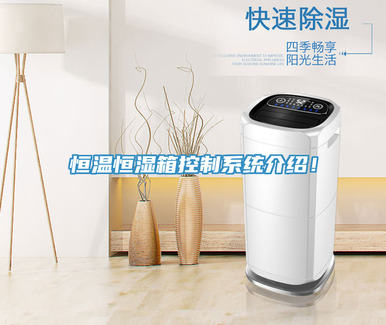 恒溫恒濕箱控制系統(tǒng)介紹！