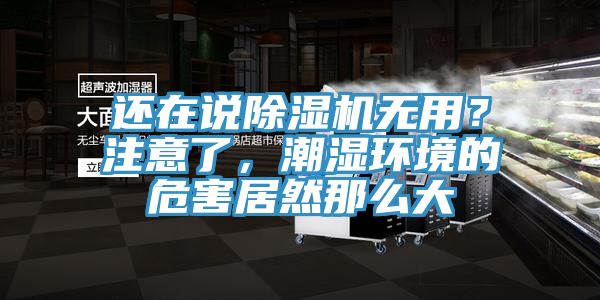還在說(shuō)除濕機(jī)無(wú)用？注意了，潮濕環(huán)境的危害居然那么大