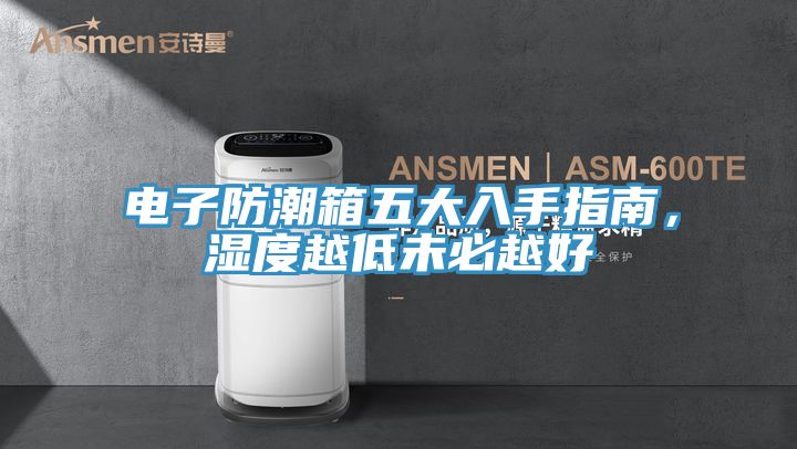 電子防潮箱五大入手指南，濕度越低未必越好
