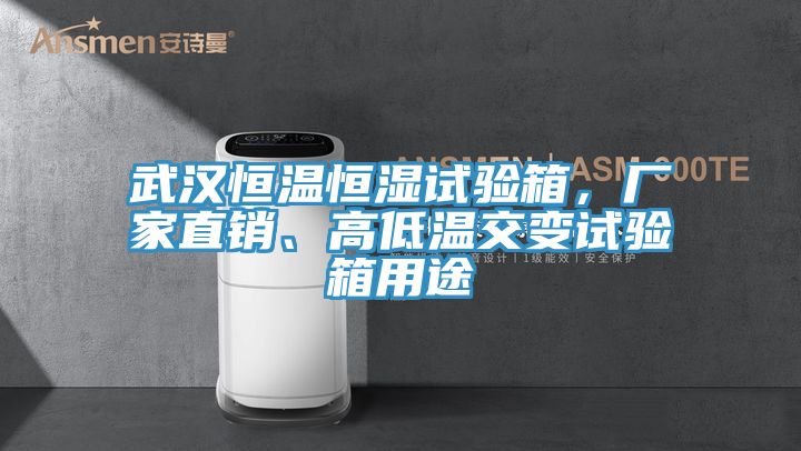 武漢恒溫恒濕試驗箱，廠家直銷、高低溫交變試驗箱用途