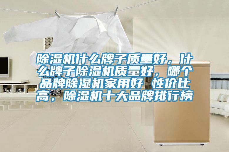 除濕機(jī)什么牌子質(zhì)量好，什么牌子除濕機(jī)質(zhì)量好，哪個(gè)品牌除濕機(jī)家用好 性價(jià)比高，除濕機(jī)十大品牌排行榜