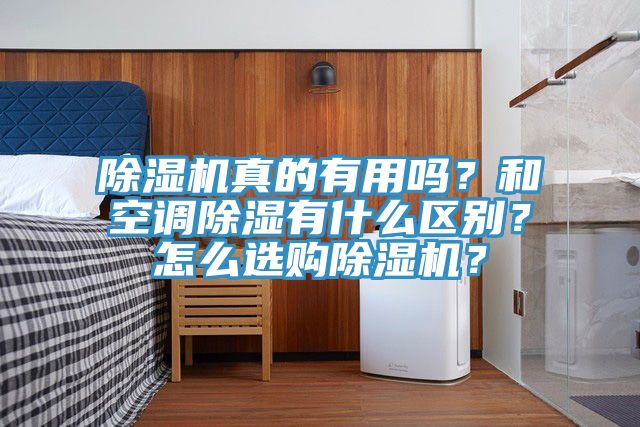 除濕機真的有用嗎？和空調除濕有什么區別？怎么選購除濕機？