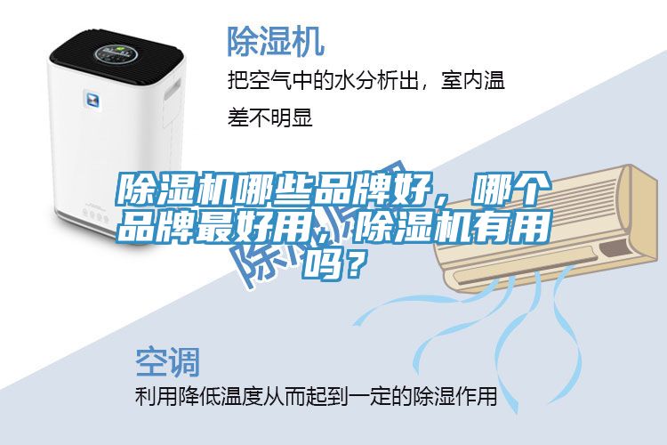 除濕機哪些品牌好，哪個品牌最好用，除濕機有用嗎？