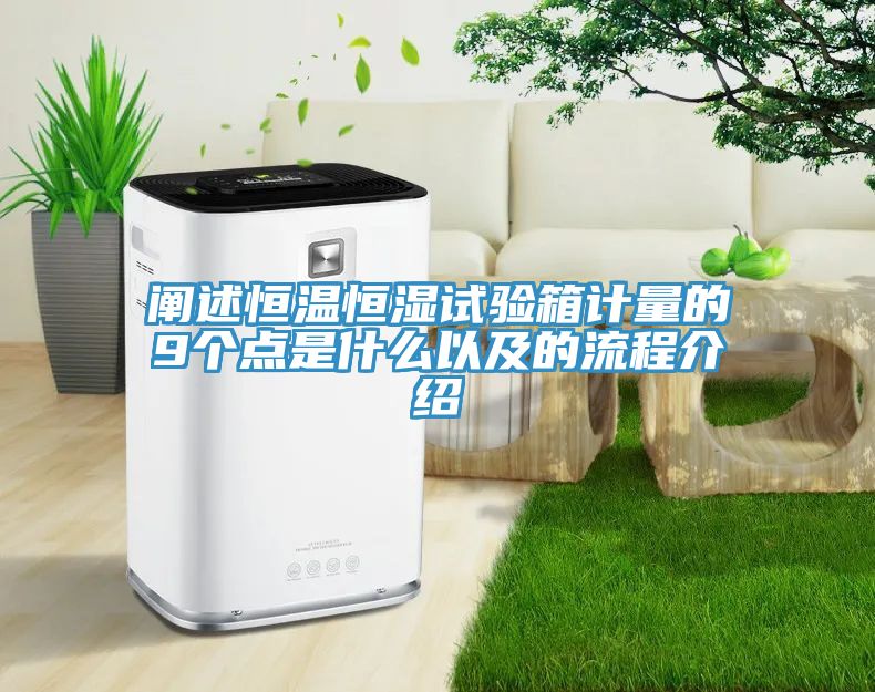 闡述恒溫恒濕試驗(yàn)箱計(jì)量的9個點(diǎn)是什么以及的流程介紹